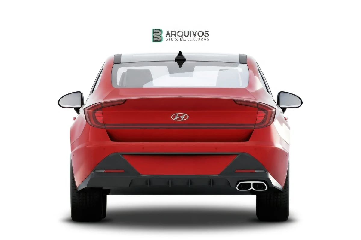 Modelo 3D STL - Hyundai Sonata 2021 — foto 2